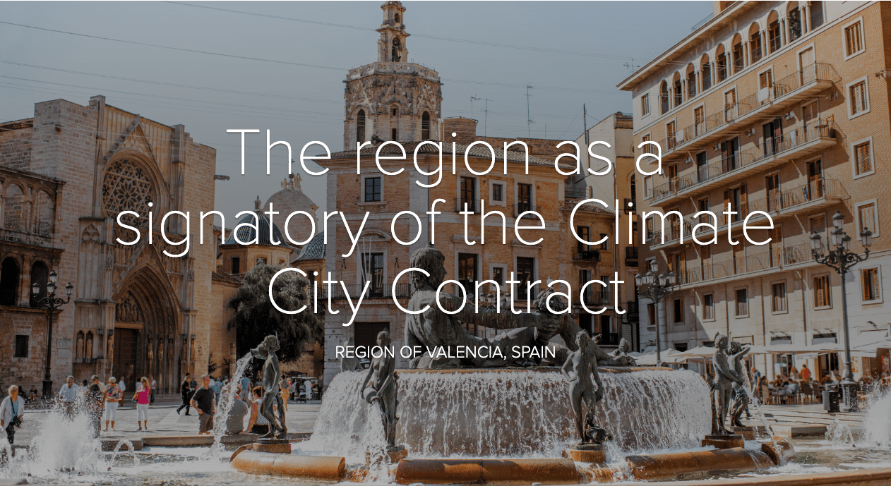 Valencia – region och stad krokar arm i klimatomställningen